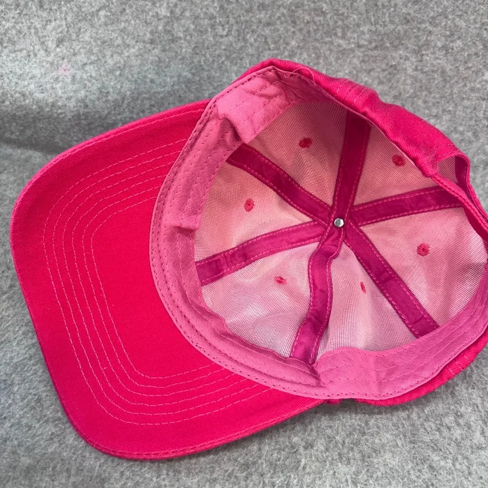 Chill Vibes Womens Pink Unbranded Baseball Cap Adjustable Dad Hat OSFM